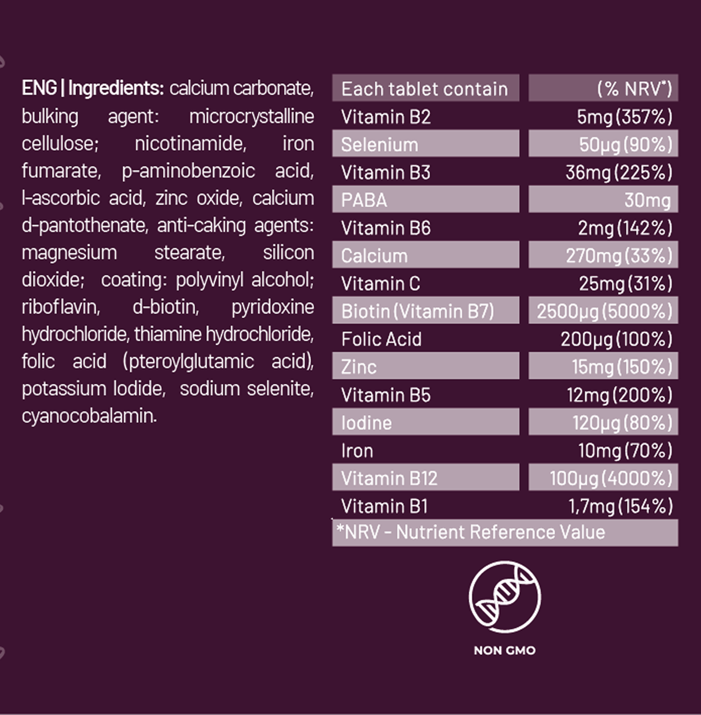 Plaukų augimą skatinantys maisto papildai su biotinu