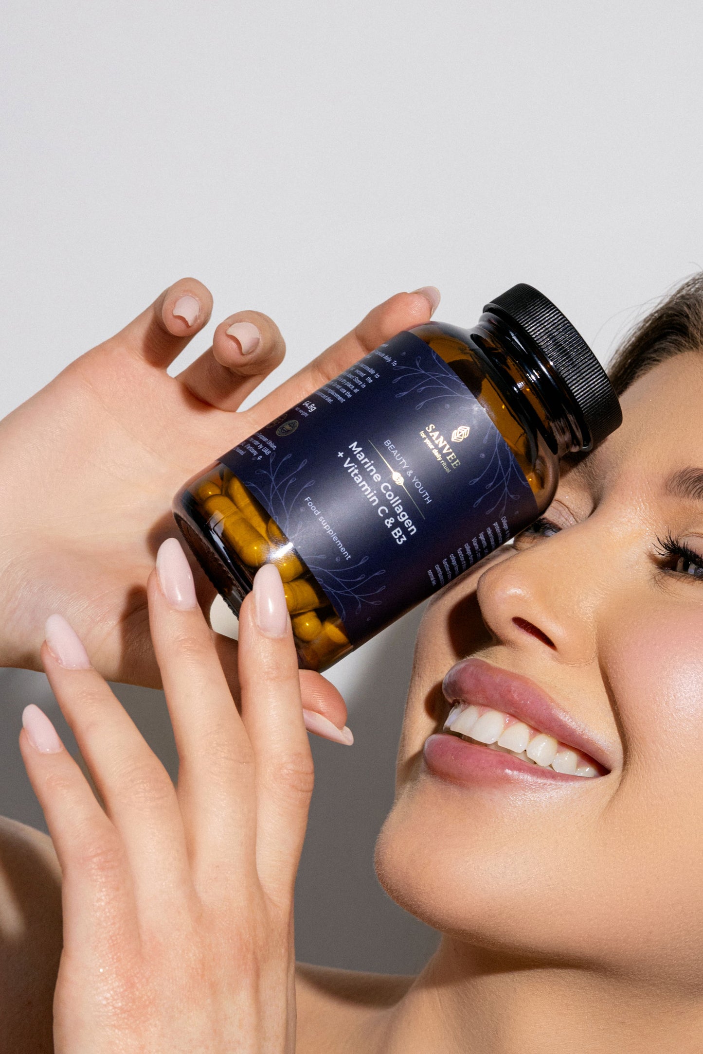 Jūrinis kolagenas su vitaminais C ir B3