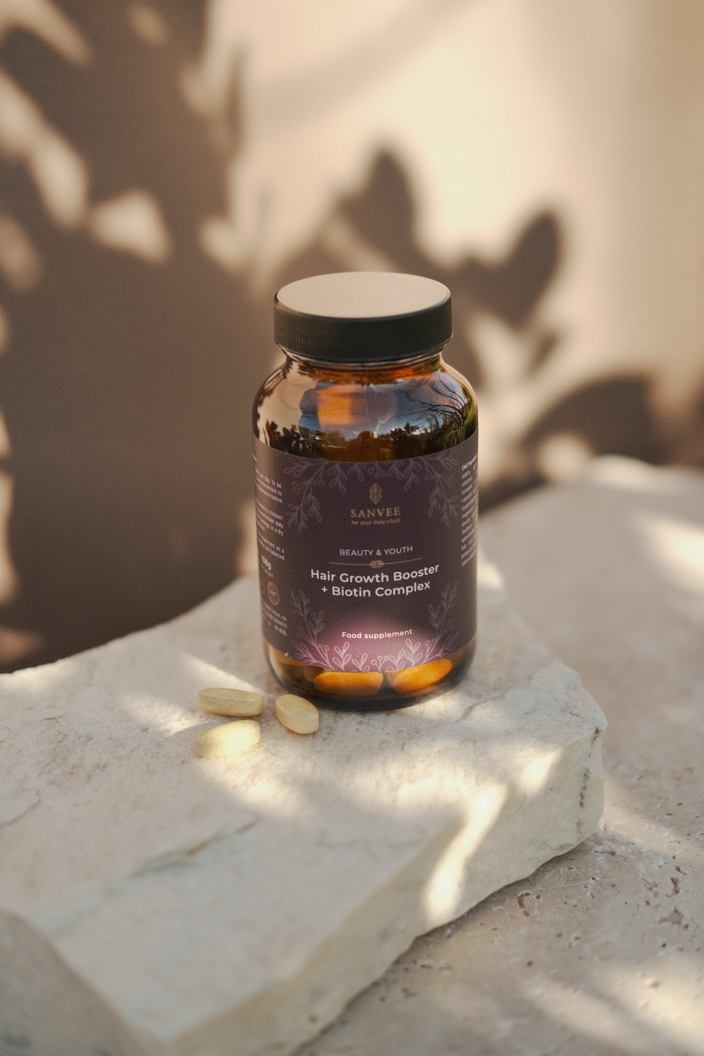 Plaukų augimą skatinantys maisto papildai su biotinu